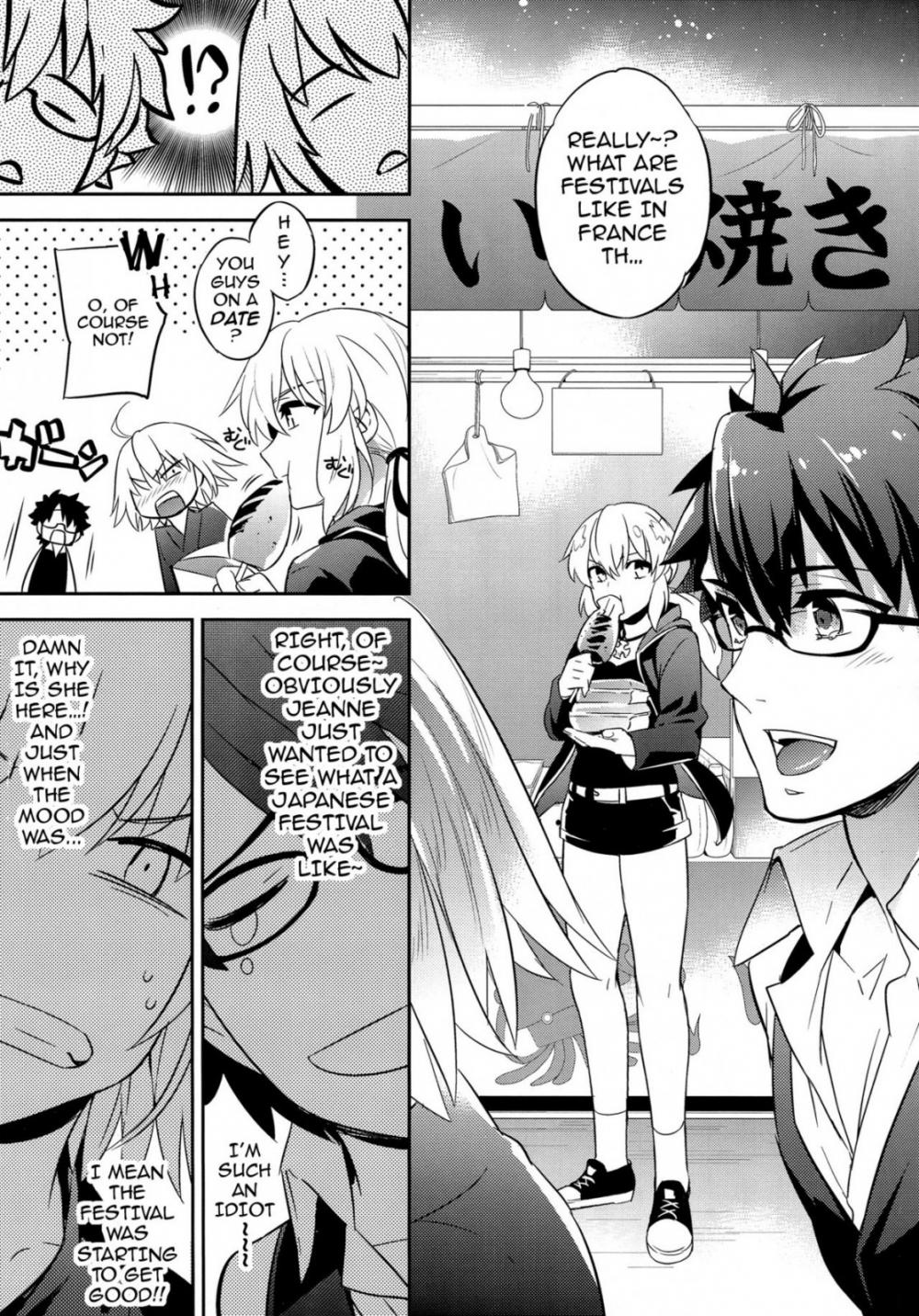 Hentai Manga Comic-The Summer Festival With Little Miss Jeanne Alter-Read-5